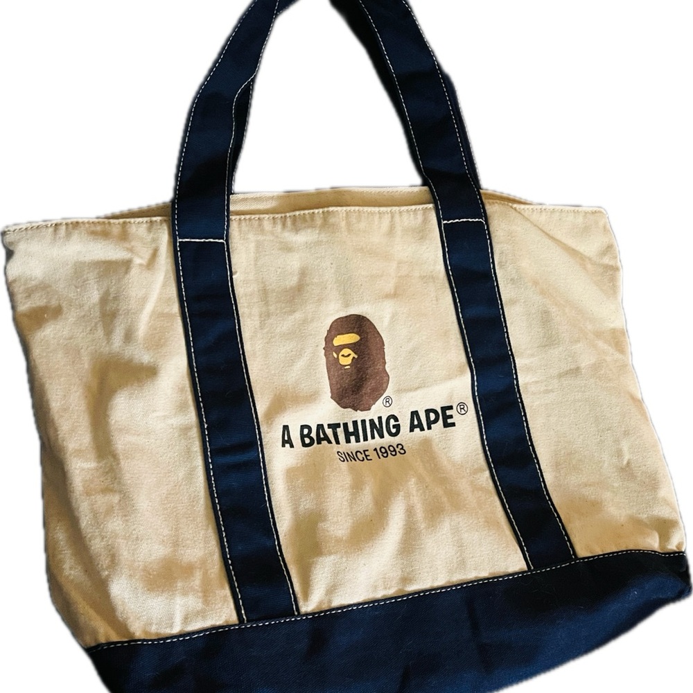 BAPE Canvas Tote Bag